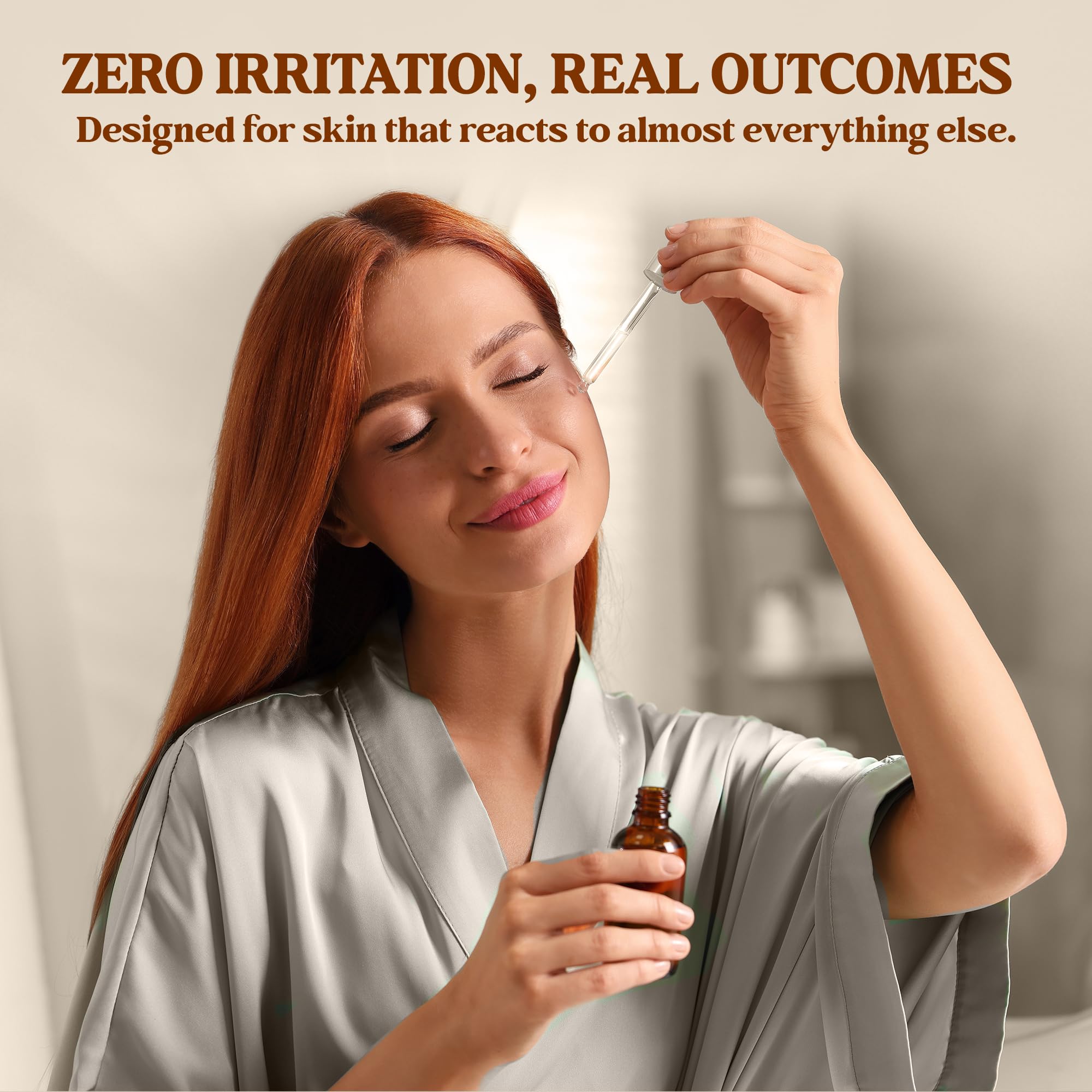 Terrafique Bakuchiol Serum - Retinol Alternative - Hydrating and Moisturizing - Can be Used on Sensitive Skin - Anti Aging - Also Contains Aloe, Witch Hazel, Centella, Spirulina - 1 Fl. Oz.
