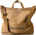 Large Tote Bag for Women, Canvas Bag Women Gift, Fashion Crossbody 16oz Cotton Bag, Large Capacity Shoulder Bag