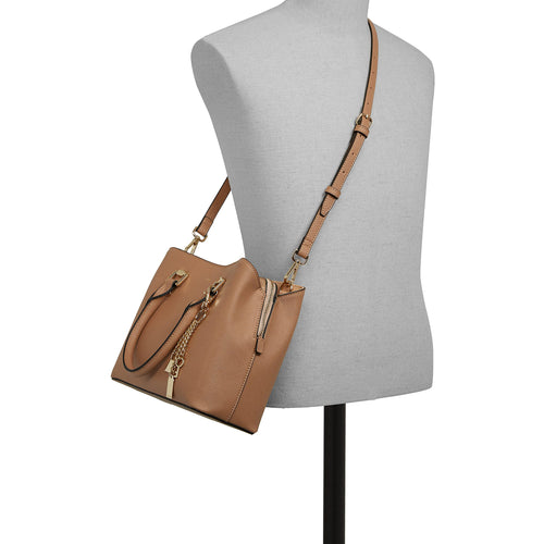 ALDO Women's Legoirii Tote Bag, Light Brown