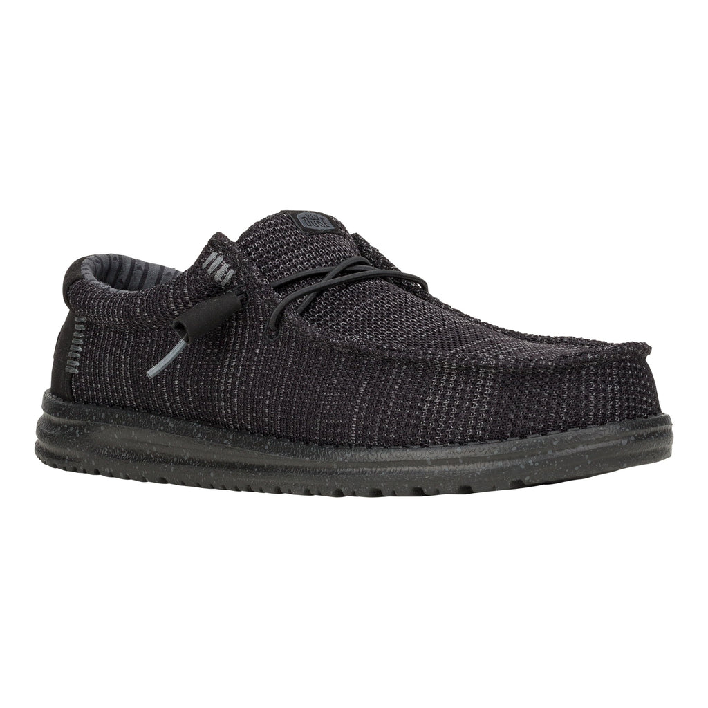 HEYDUDE Wally Stretch Sox Wide - Black