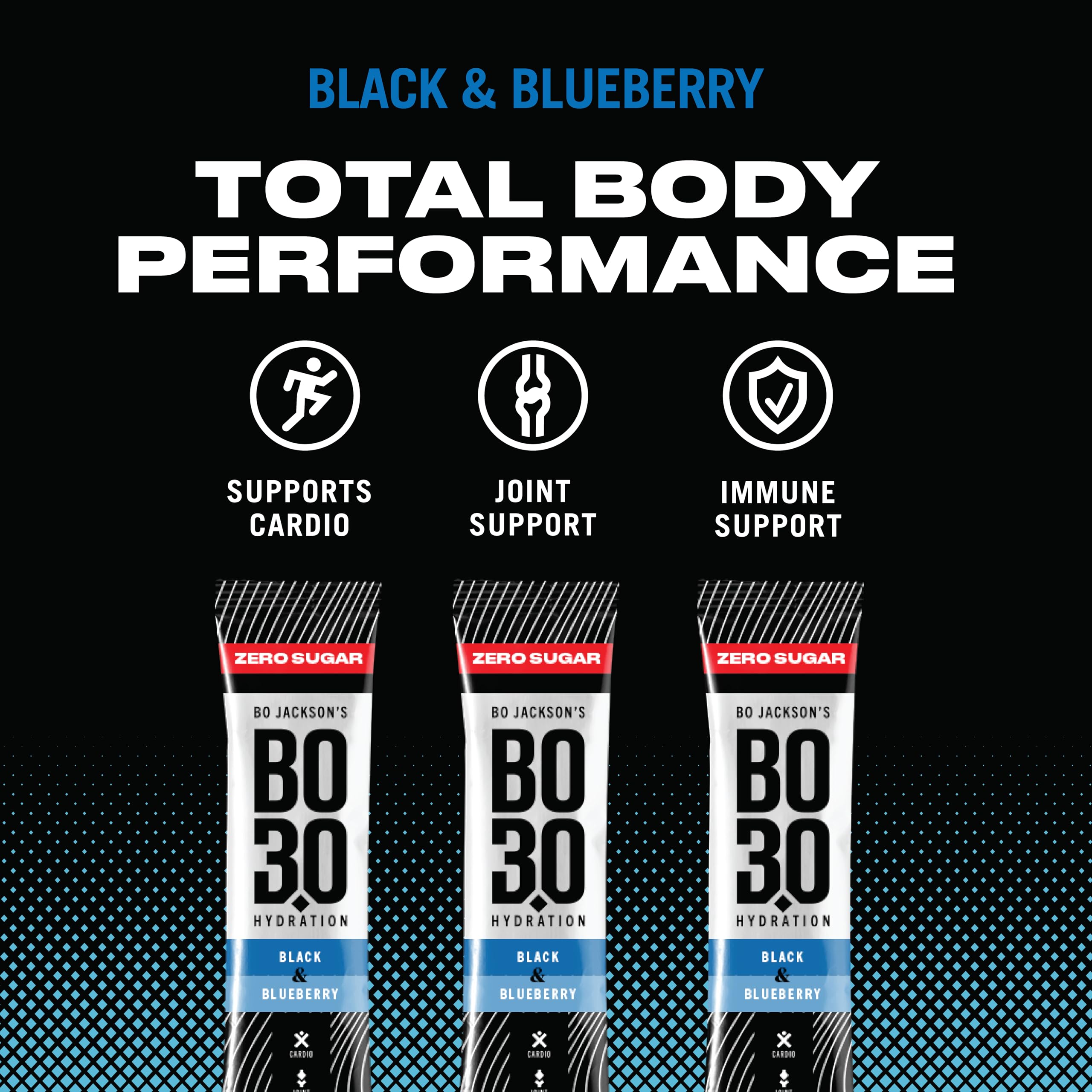 BO3.0 Sugar Free Electrolyte Powder Packets – Keto-Friendly Hydration & Joint Support | Zero Sugar Electrolytes for Active Adults, Fasting, and Recovery