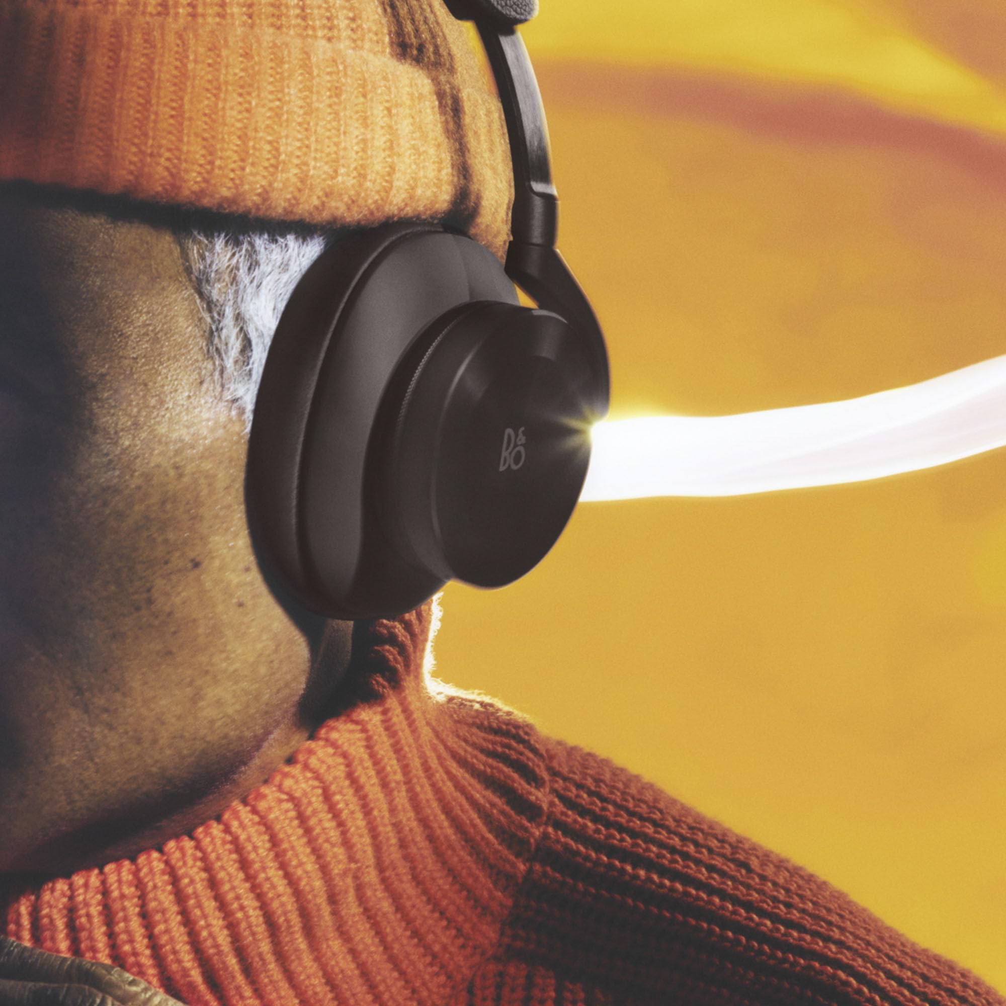 Bang & Olufsen Beoplay H95 Premium Comfortable Wireless Active Noise Cancelling (ANC) Over-Ear Headphones with 38 Hours Battery Life and Protective Carrying Case, Chestnut