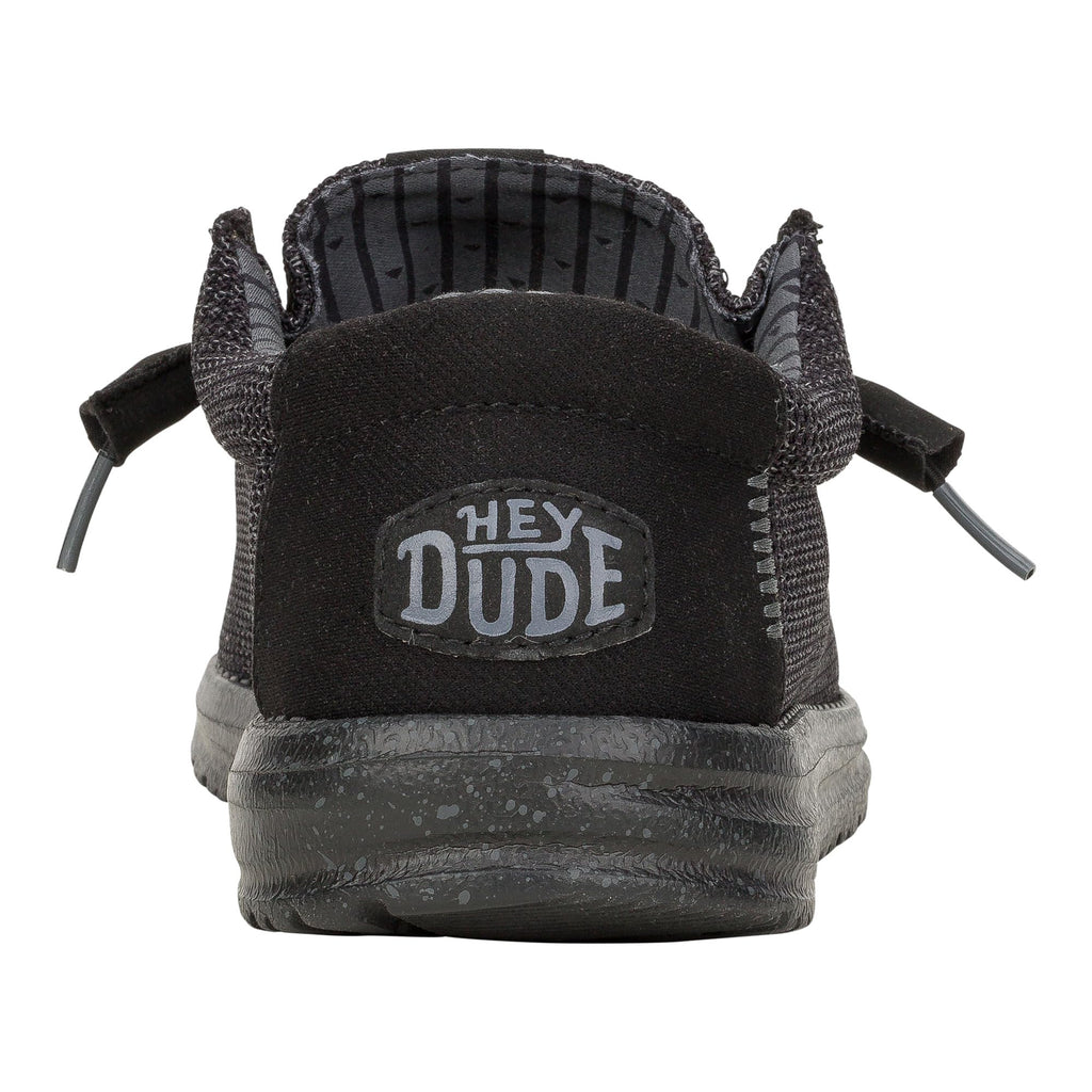 HEYDUDE Wally Stretch Sox Wide - Black