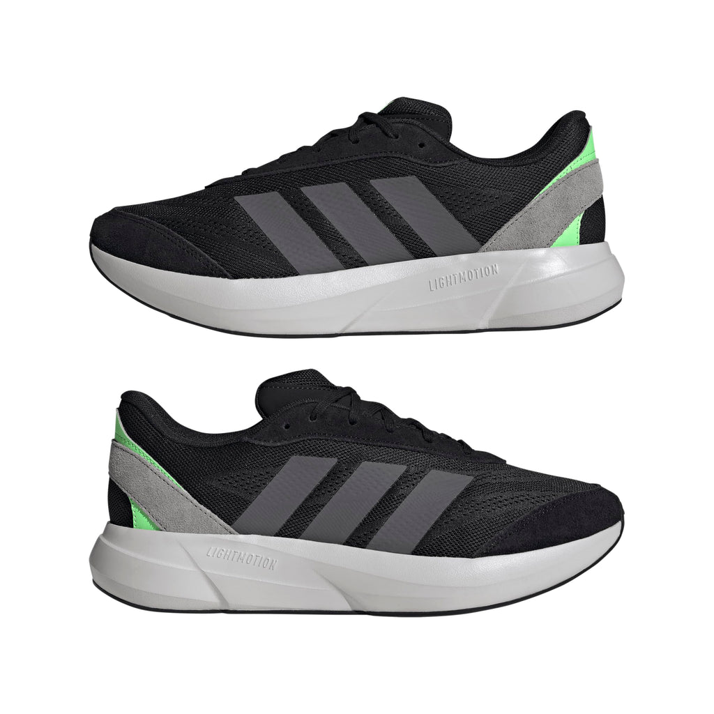 Adidas Men's Lightshift, Black/Grey/Lime Burst, 7.5