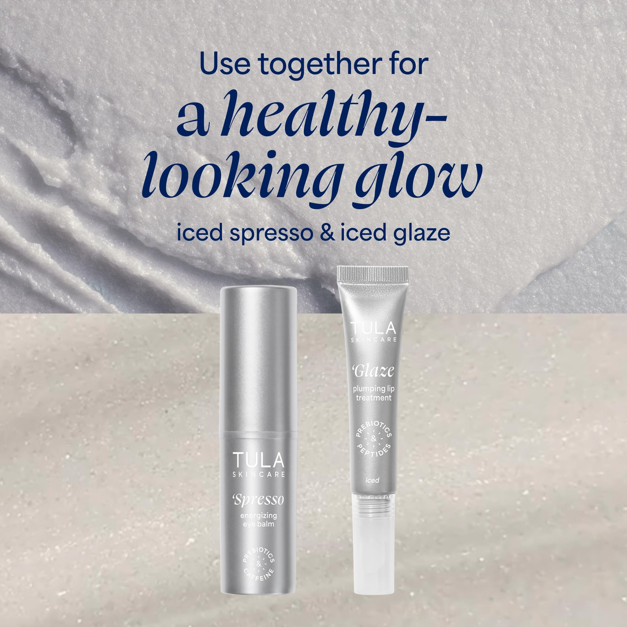 TULA Skin Care Spresso Energizing Eye Balm, Iced - Energizing & Hydrating Caffeine Under Eye Treatment for Dark Circles, Portable and Perfect to Use On-the-go, 0.35 oz.