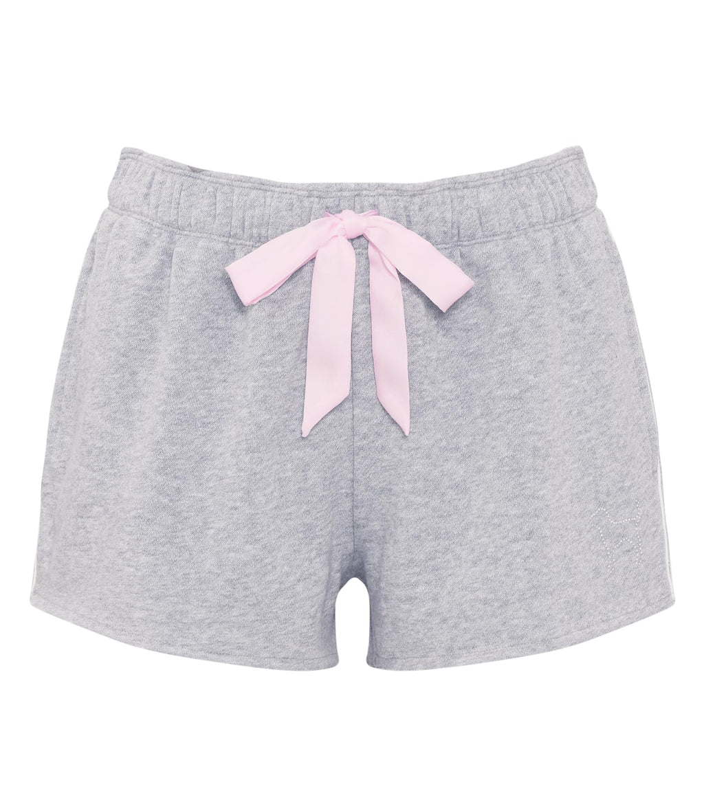 Victoria's Secret Pink | Elle Campus Fleece™ Shortie, Medium Heather Grey, M