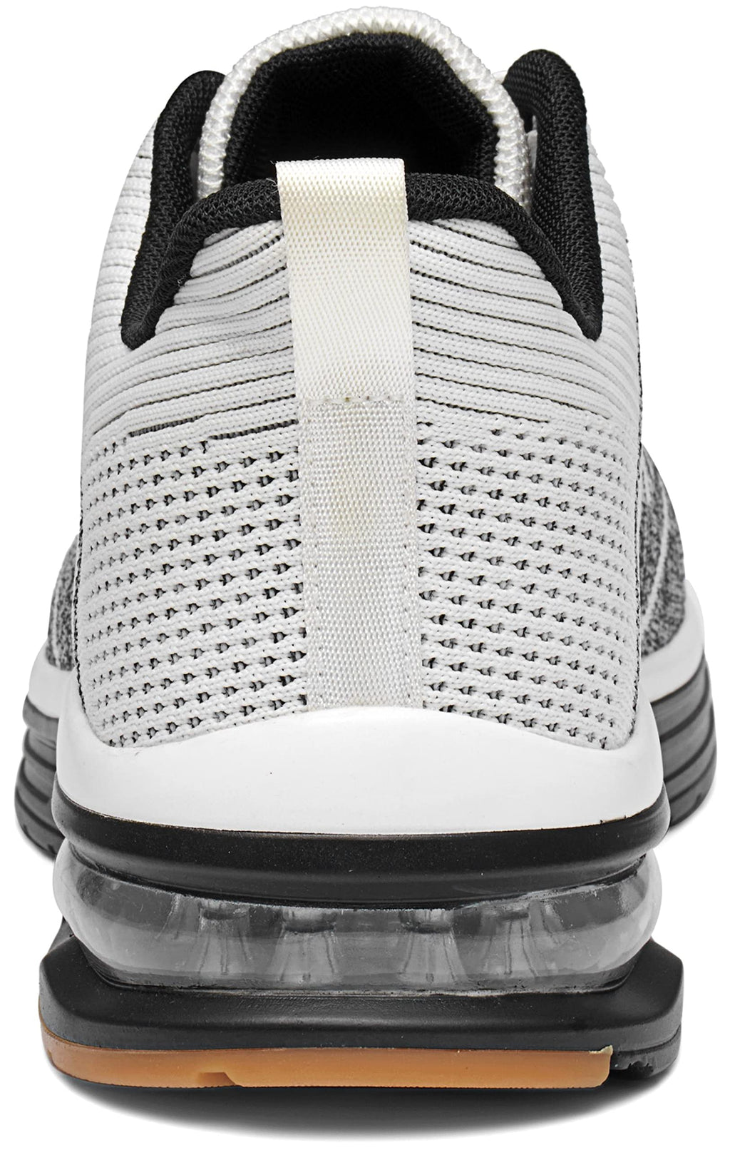 Mishansha Running Shoes for Men Sneakers Air Cushion Walking Shoes Comfortable Tennis Shoes Breathable Trail Running Shoes White US 9