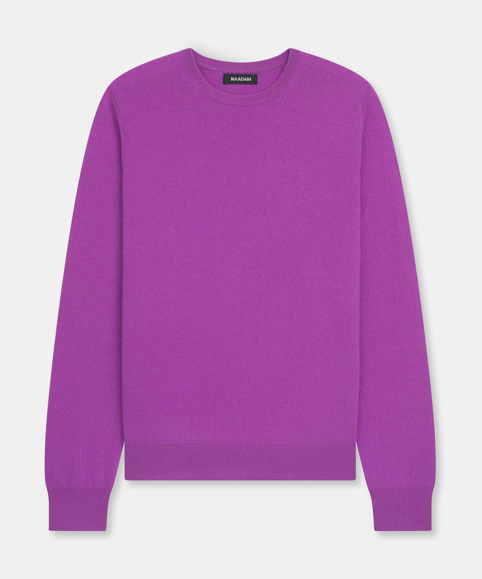 NAADAM The Original Cashmere Crewneck Sweater,Purple,XL