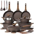 CAROTE 26PCS Pots and Pans Set Non Stick, Cookware Set Pots and Pans Induction Cook Ware, Nonstick Kitchen Cooking, PFOA Free