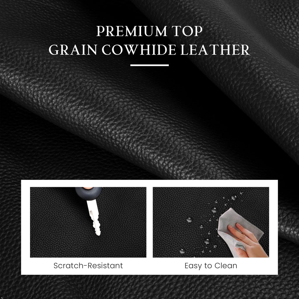 befen Anti Theft Genuine Leather Crossbody Bags for Women Black Shoulder Purses Designer Trendy Hobo Bag with RFID Blocking Soft Leather Purse Travel Womens Handbag Shoulder with 2 Detachable Straps