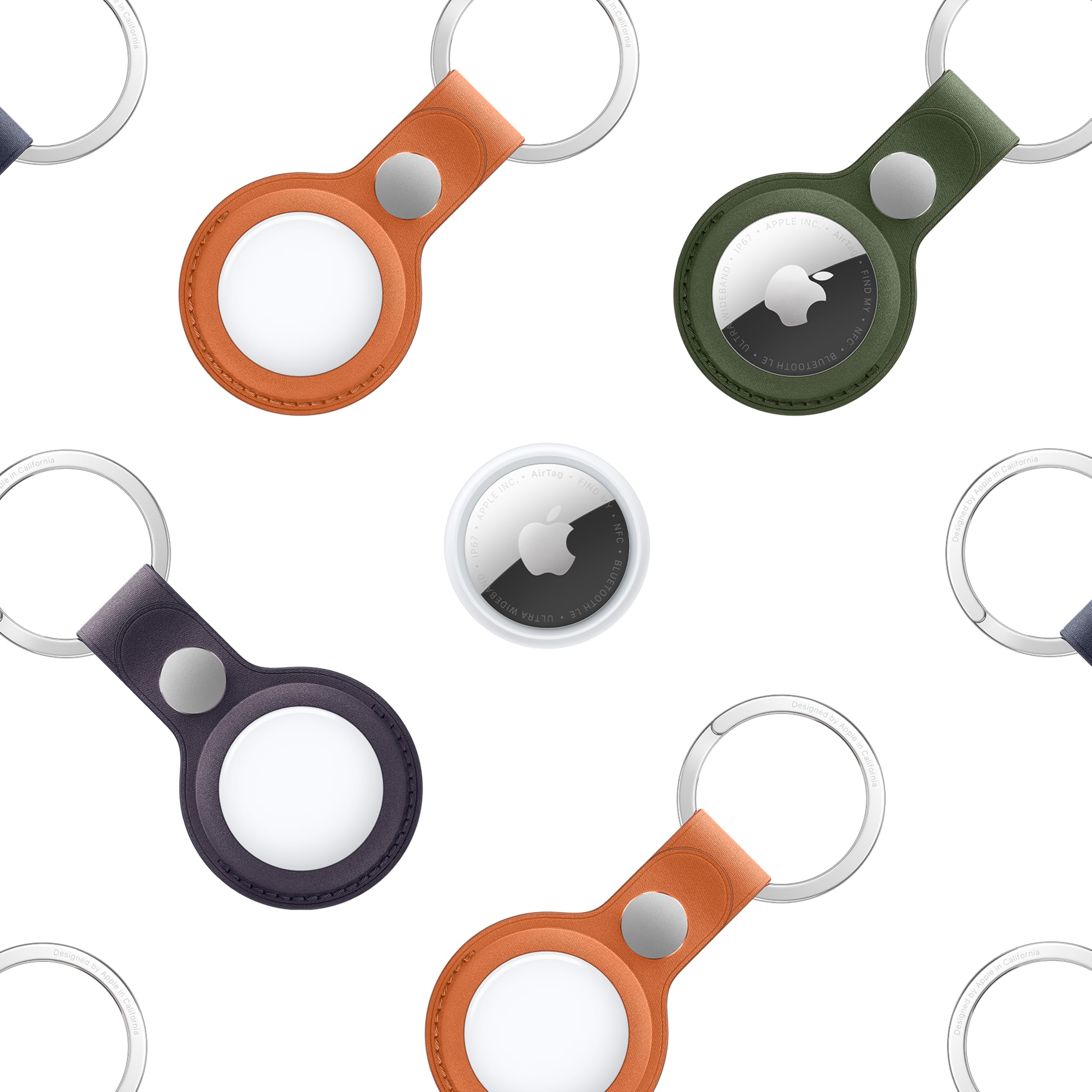 Apple AirTag (2nd Generation): Tracker for Keychain, Wallet, and More; Locator with Sound; Simple One-Tap Setup with iPhone or iPad; Key Finder with up to 1.5X Precision Finding Range*