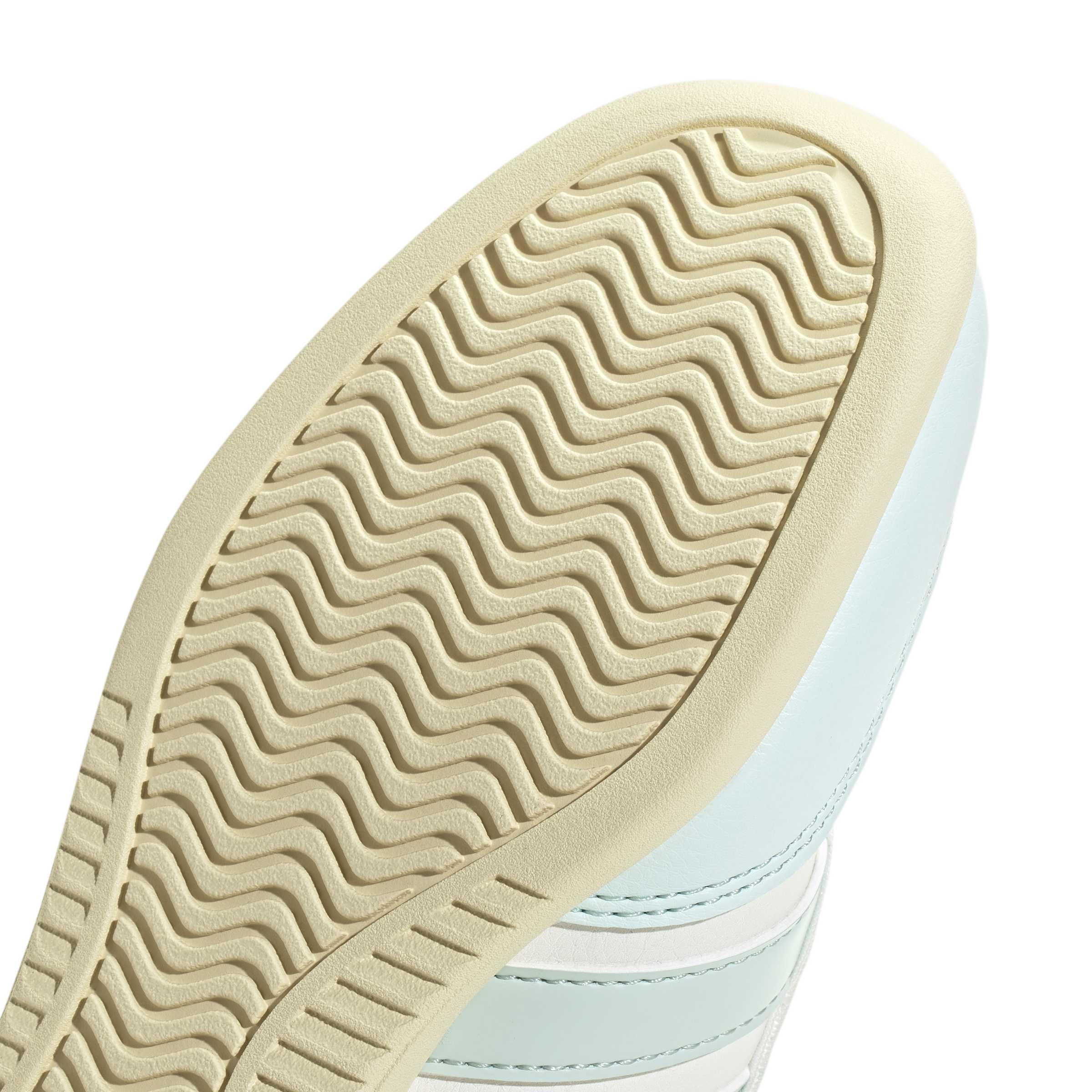 adidas Unisex-Kids Barreda Mary Jane J, White/Halo Mint/Warm Vanilla, 4