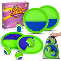 Toss and Catch Ball Game Set - Classic Kids Outdoor Indoor Activity Toys - Great Games for Beach Pool Yard Camping - Sticky Paddle Ball Toy Gift for Toddlers Boys Girls 3 4 5 6 7 8 9 10 11 12 Year Old