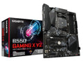 GIGABYTE B550 Gaming X V2 AMD AM4 ATX Motherboard, Supports Ryzen 5000/4000/3000 Series Processors, DDR4, 10+3 Power Phase, 2X M.2, PCIe 4.0, Front USB-C, GbE LAN, Q-Flash Plus, RGB Fusion