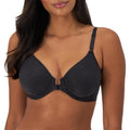 Bali Women's Comfort Revolution Front-Close Shaping Underwire Bra, Black,40B
