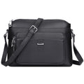 Over Earth Genuine Leather Crossbody Bags for Women Small Ladies Handbags and Purses with Card Slots(O205E Black)