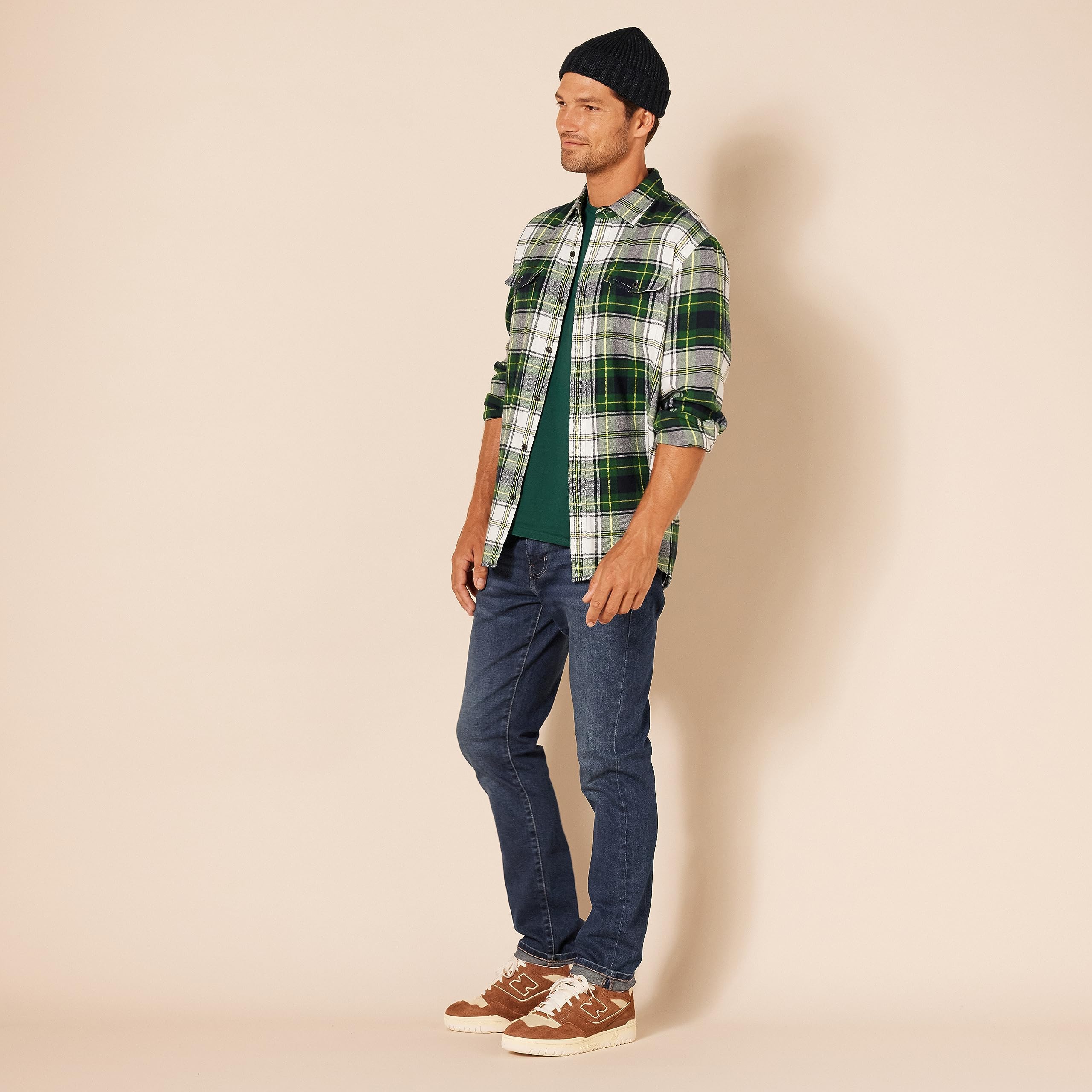 Amazon Essentials Men's Slim-Fit Jeans - Discontinued Colors, Dark Wash, 30W x 34L