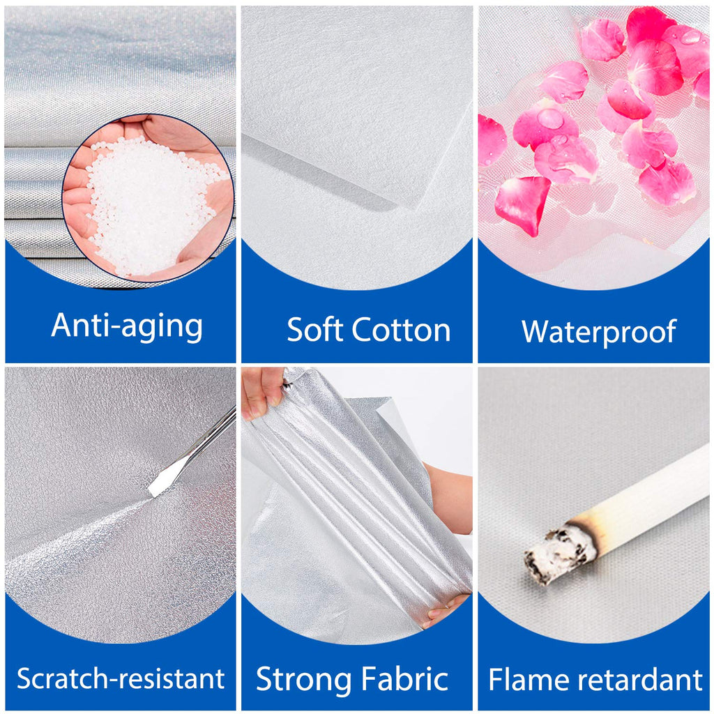 Koukou SUV Car Cover Custom Fit Honda HRV from 1998 to 2025,Waterproof Car Cover All Weather for Automobiles Outdoor Indoor with Zipper Door, Sun Rain Dust Snow Protection.