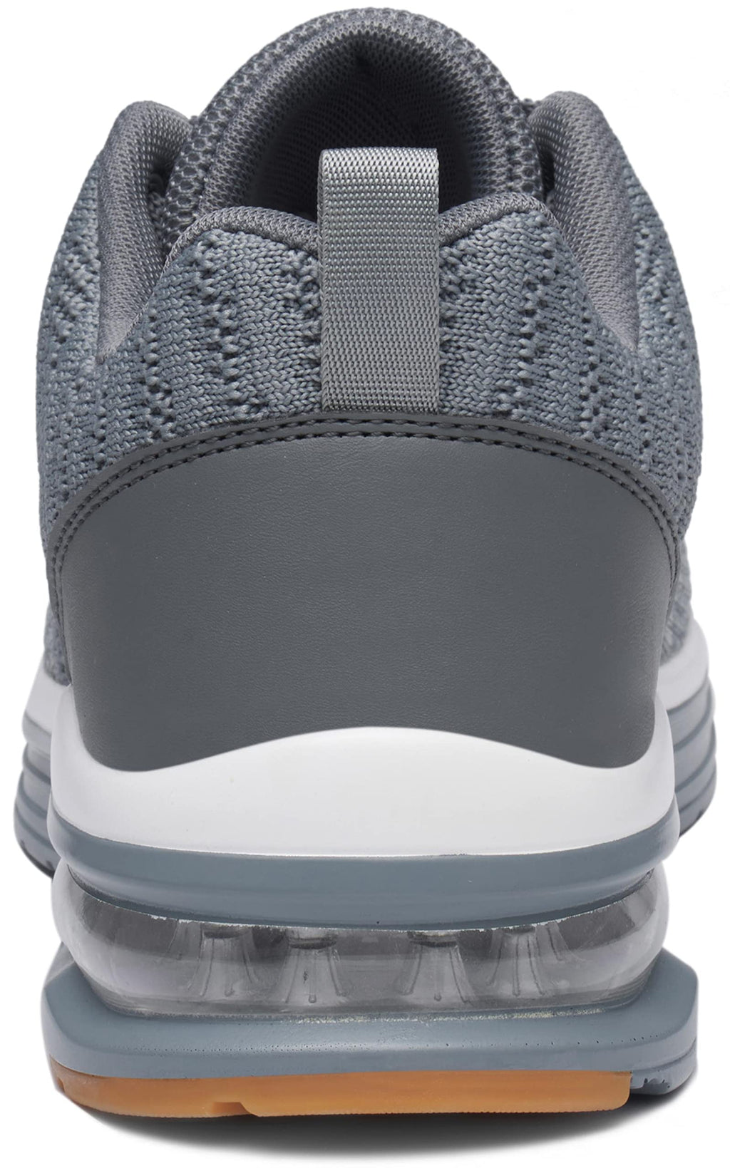 Mishansha Running Shoes for Men Sneakers Air Cushion Walking Shoes Comfortable Tennis Shoes Breathable Trail Running Shoes Grey US 7.5