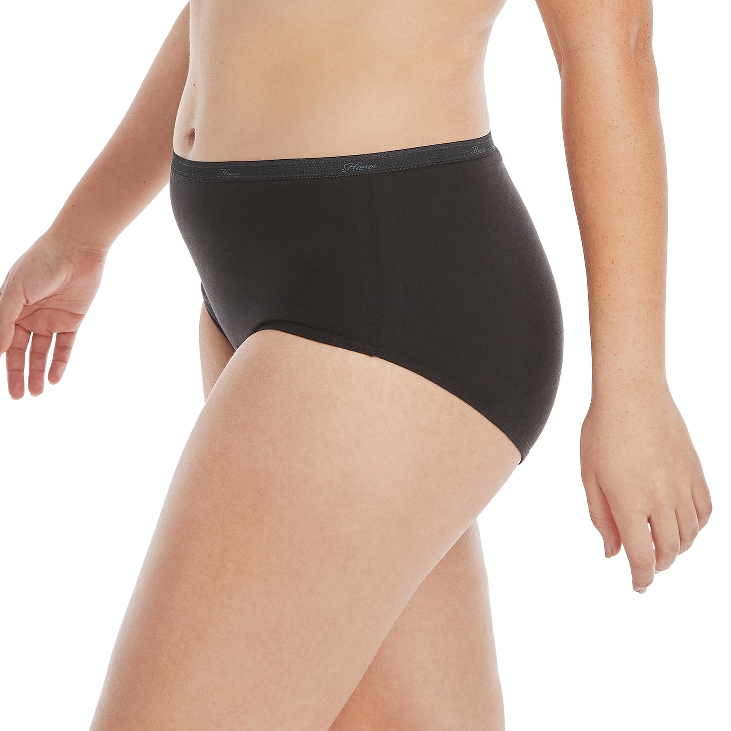 Hanes womens Cotton briefs underwear, 10 Pack - Brief Assorted 1, 9 US