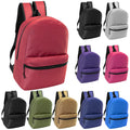 Moda West 10 Pack 17" Bulk School Backpacks for Kids