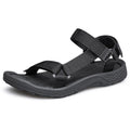 vibdiv Mens Sport Sandals Hiking Open Toe Non Slip Athletic Sandals Walking Casual Comfortable for Summer Outdoor Wading Beach Water Shoes Sandalias de hombre Black Size 13