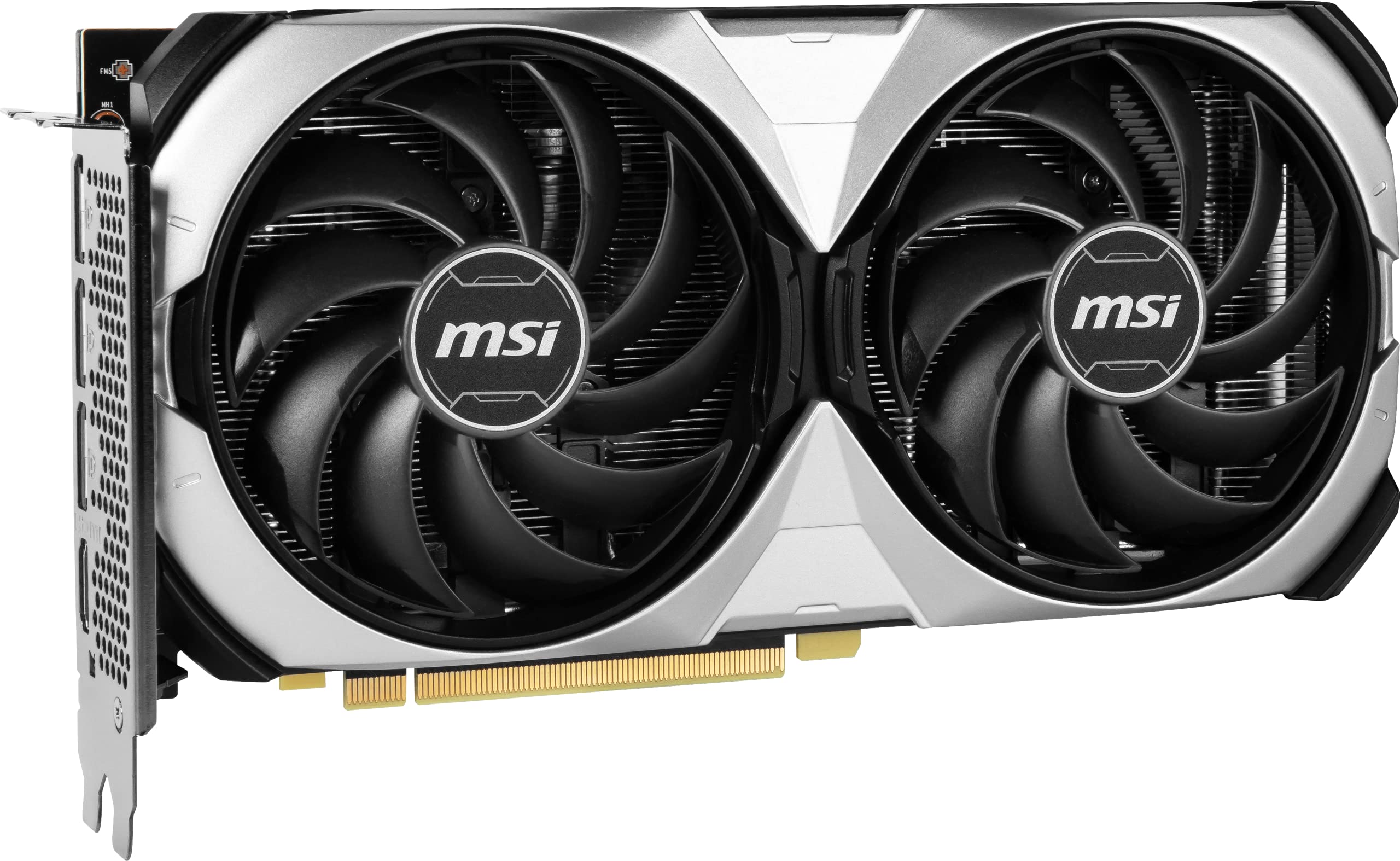 MSI Gaming GeForce RTX 4070 12GB GDRR6X Extreme Clock: 2520 MHz 192-Bit HDMI/DP Nvlink TORX Fan 4.0 Ada Lovelace Architecture Graphics Card (RTX 4070 Ventus 2X 12G OC)