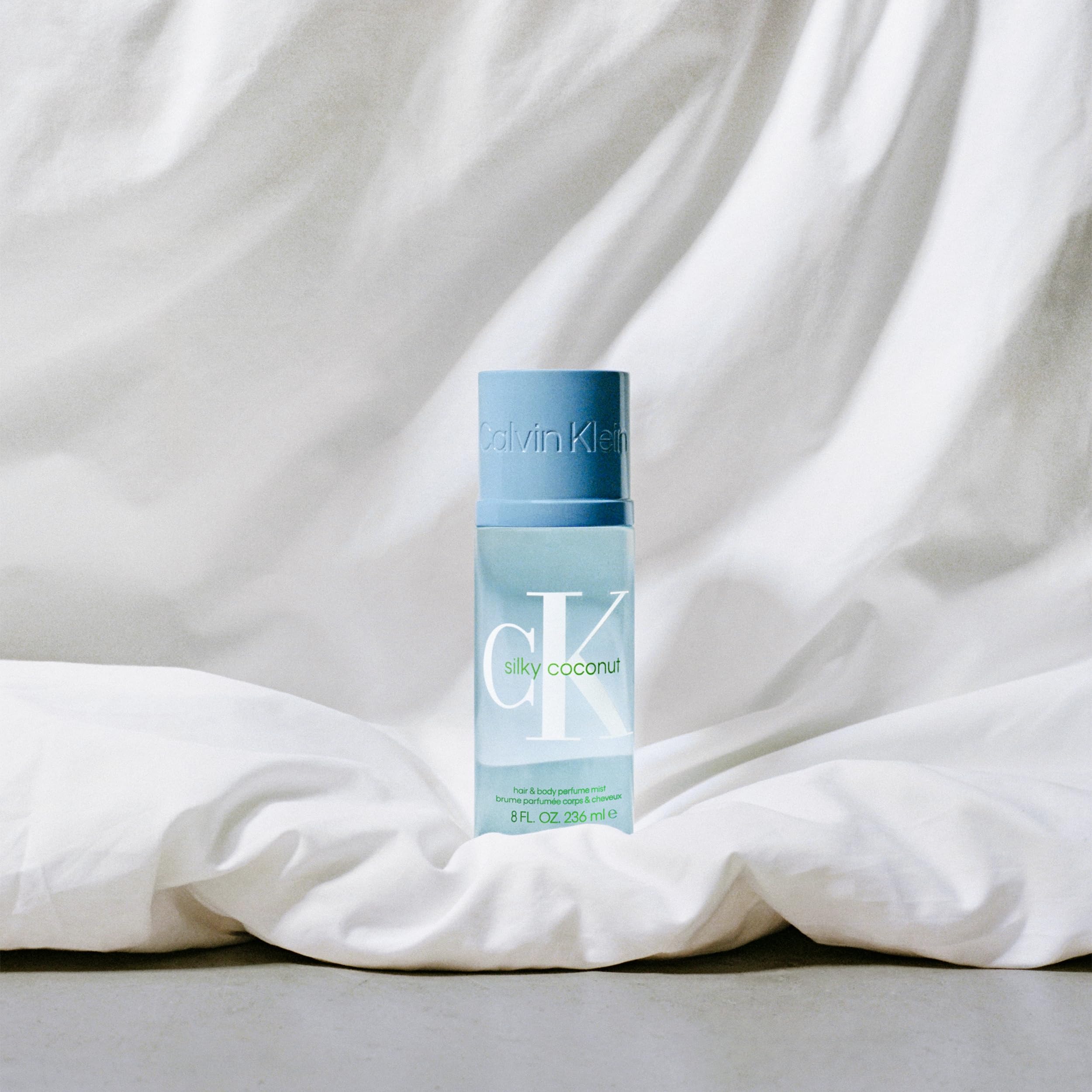 Calvin Klein CK Silky Coconut – Gourmand Unisex Hair & Body Perfume Mist – With Notes of Coconut Milk, Pineapple & Musk