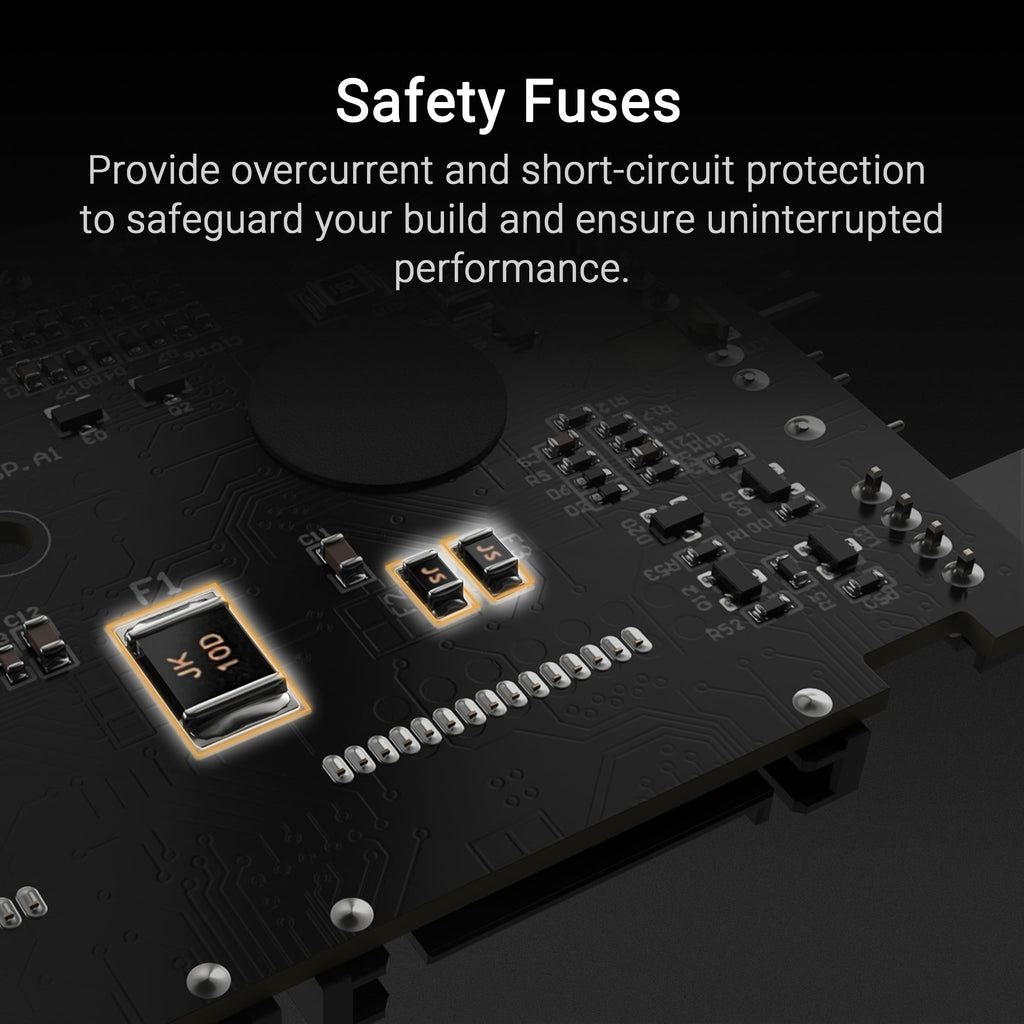 ASUS TUF Gaming ARGB PWM Fan Hub (Connects six case Fans, PWM Fan and RGB Connector, Clear Power and Operation Indicators, Stable Dual SATA Power Support)