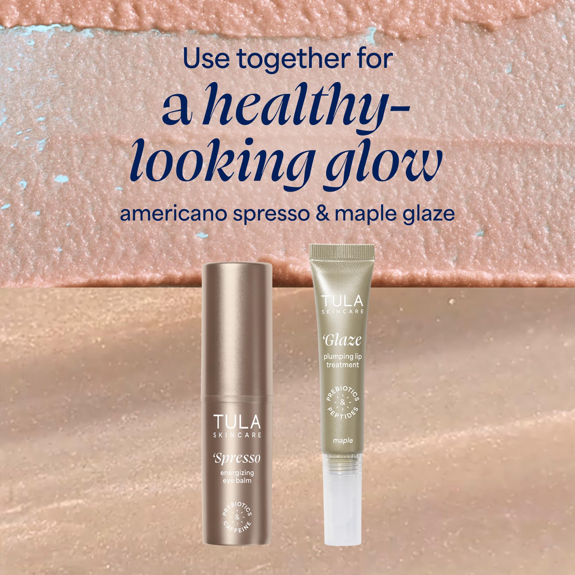 TULA Skin Care Spresso Energizing Eye Balm, Americano - Energizing & Hydrating Caffeine Under Eye Treatment for Dark Circles, Portable and Perfect to Use On-the-go, 0.35 oz.