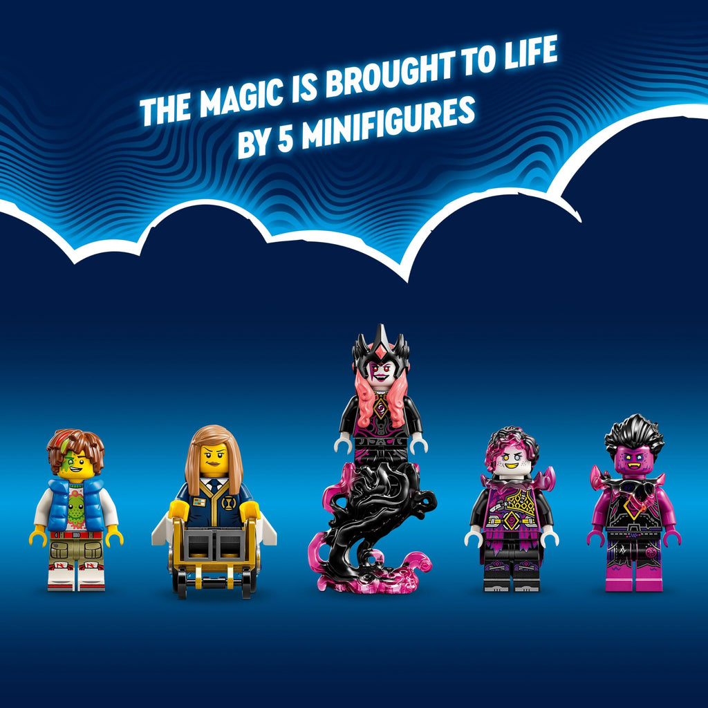 LEGO DREAMZzz The Never Witch’s Midnight Raven Building Toys - Birthday Gift for Boys & Girls, Age 9+ - Kids Toys with 3 Building Options & 5 Minifigures - 71478