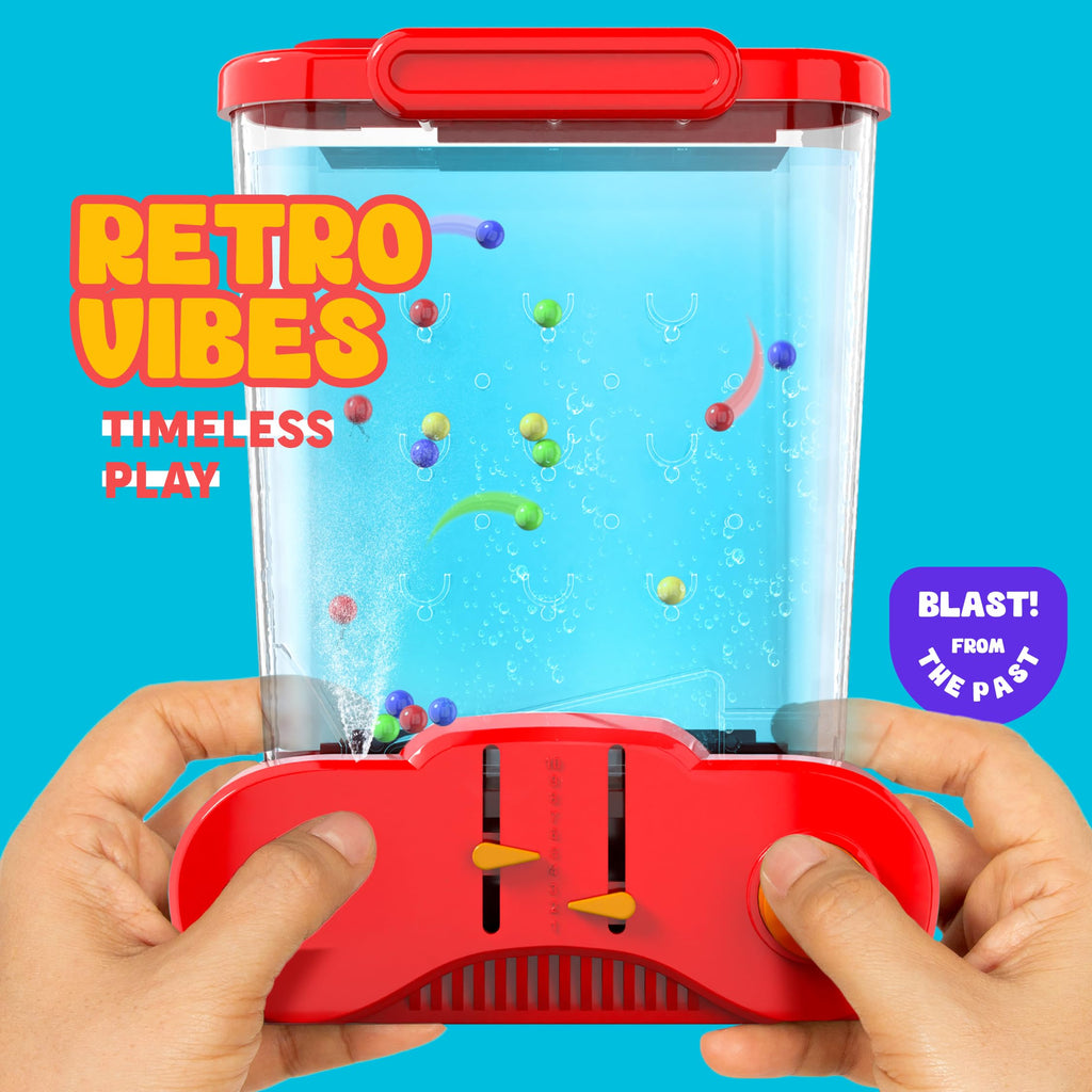 Dan&Darci Handheld Water Game for Kids - Retro Car Games - 4 Year Old Boy Gift - Road Trip Activities Essentials - Birthday Gifts for 3 4 5 6 7 8 9 Year Old - Vintage Girls & Boys Toys 4-6, 5-7, 6-8