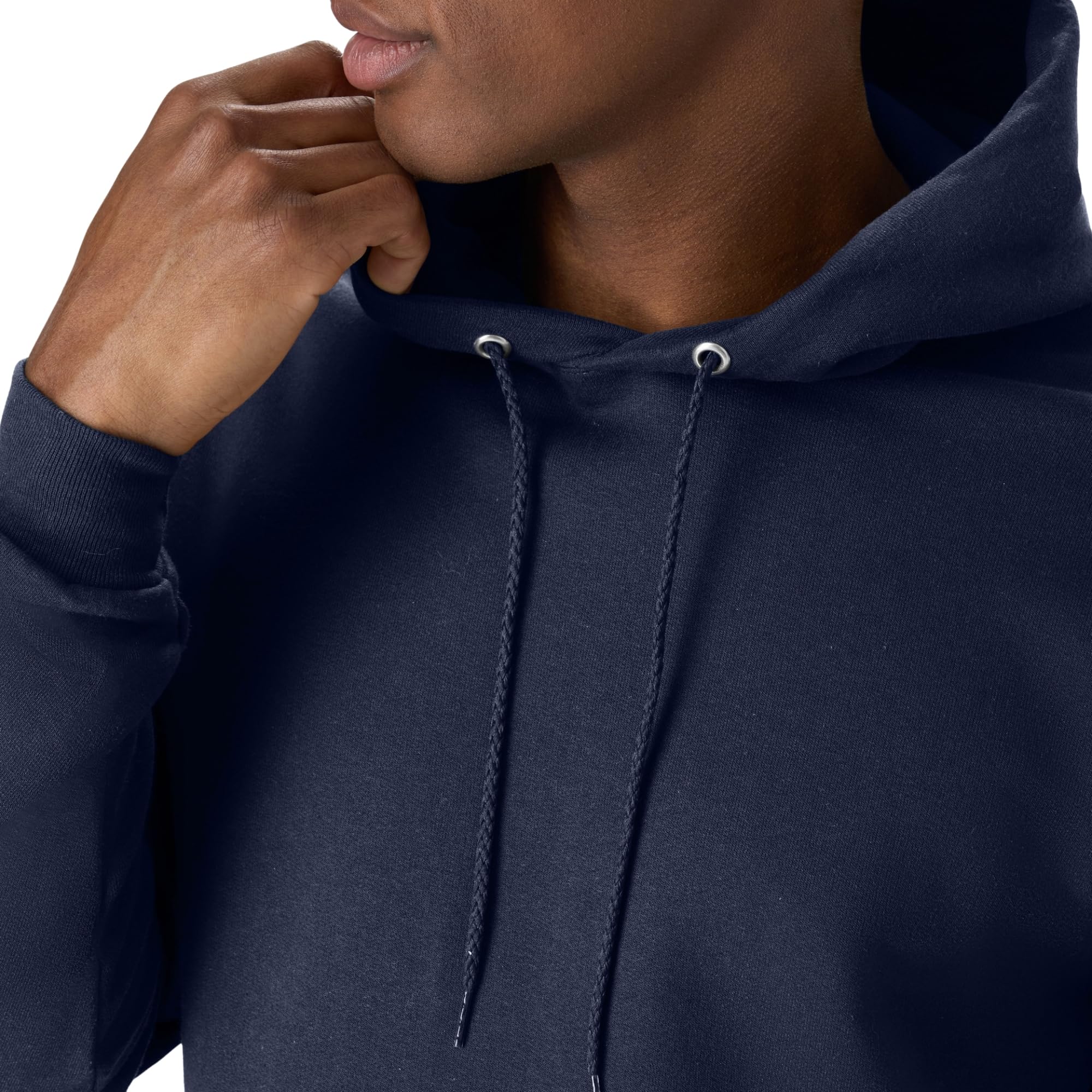 Hanes mens Pullover Ecosmart Hooded athletic sweatshirts, Navy, X-Large US