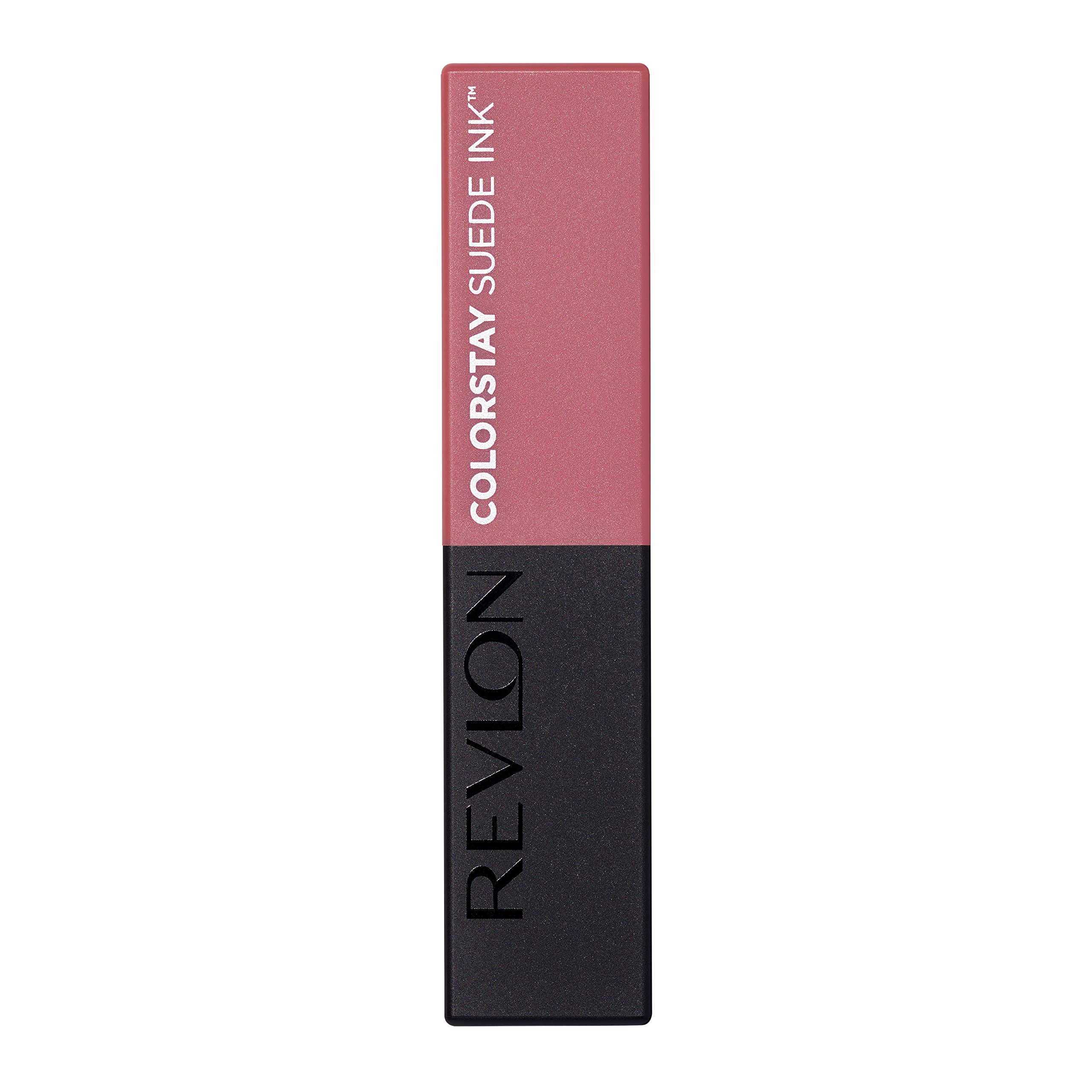 Revlon Lipstick, ColorStay Suede Ink, Built-in Primer, Infused with Vitamin E, Waterproof, Smudge-proof, Matte Color, 008 That Girl, 0.09 oz