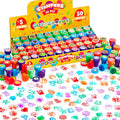 JOYIN 50 Pcs Assorted Stamps for Kids - Self-Ink Stamps with 50 Designs for Birthday Party Favor, Carnival Prizes, School Stampers, Goodie Bag, Halloween, Christmas (Zoo, Holiday Stampers)