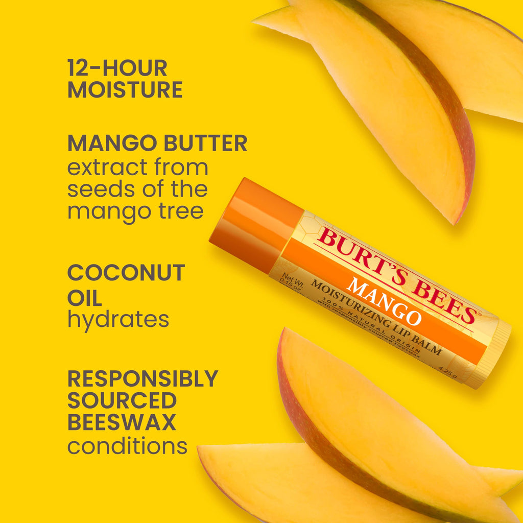 Burt's Bees 100% Natural Moisturizing Lip Balm (Superfruit)