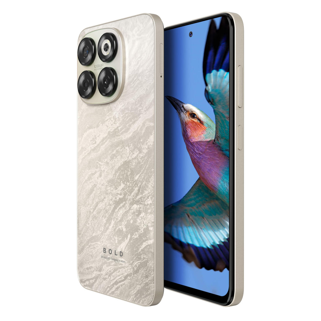 BLU Bold K30 | 2025 | All-Day Battery | Unlocked | 6.7” HD+ Infinity Dot Display | 256/6GB | Triple 108MP Camera | US Version | US Warranty | (Silver)