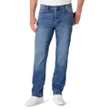 Amazon Essentials Men's Low Stretch Straight-Fit Jeans, Tinted Medium Blue, 42W x 32L