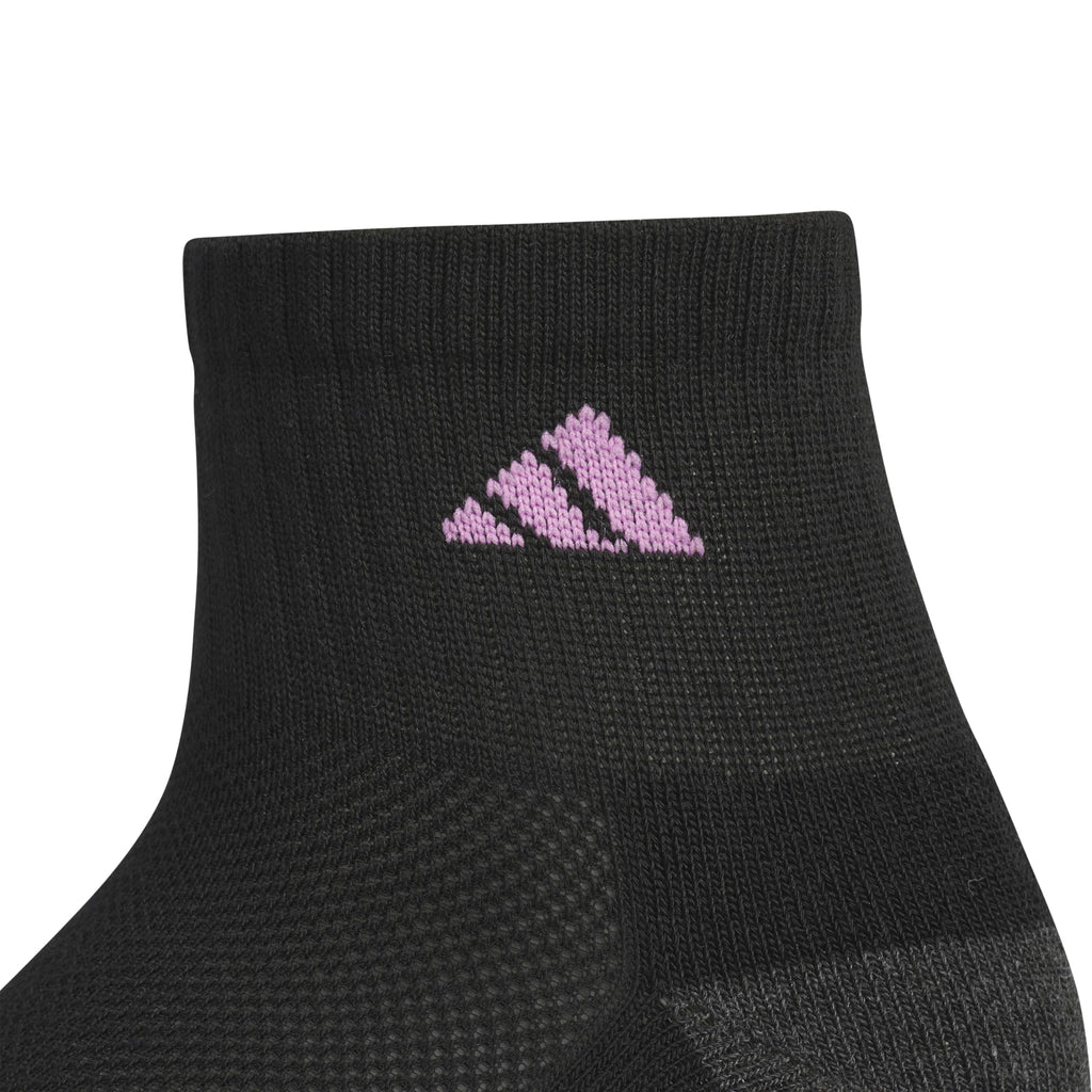 adidas Unisex Kids Quarter Ankle Socks for Boys and Girls Youth (6-Pack) Athletic Cushioned and Comfortable