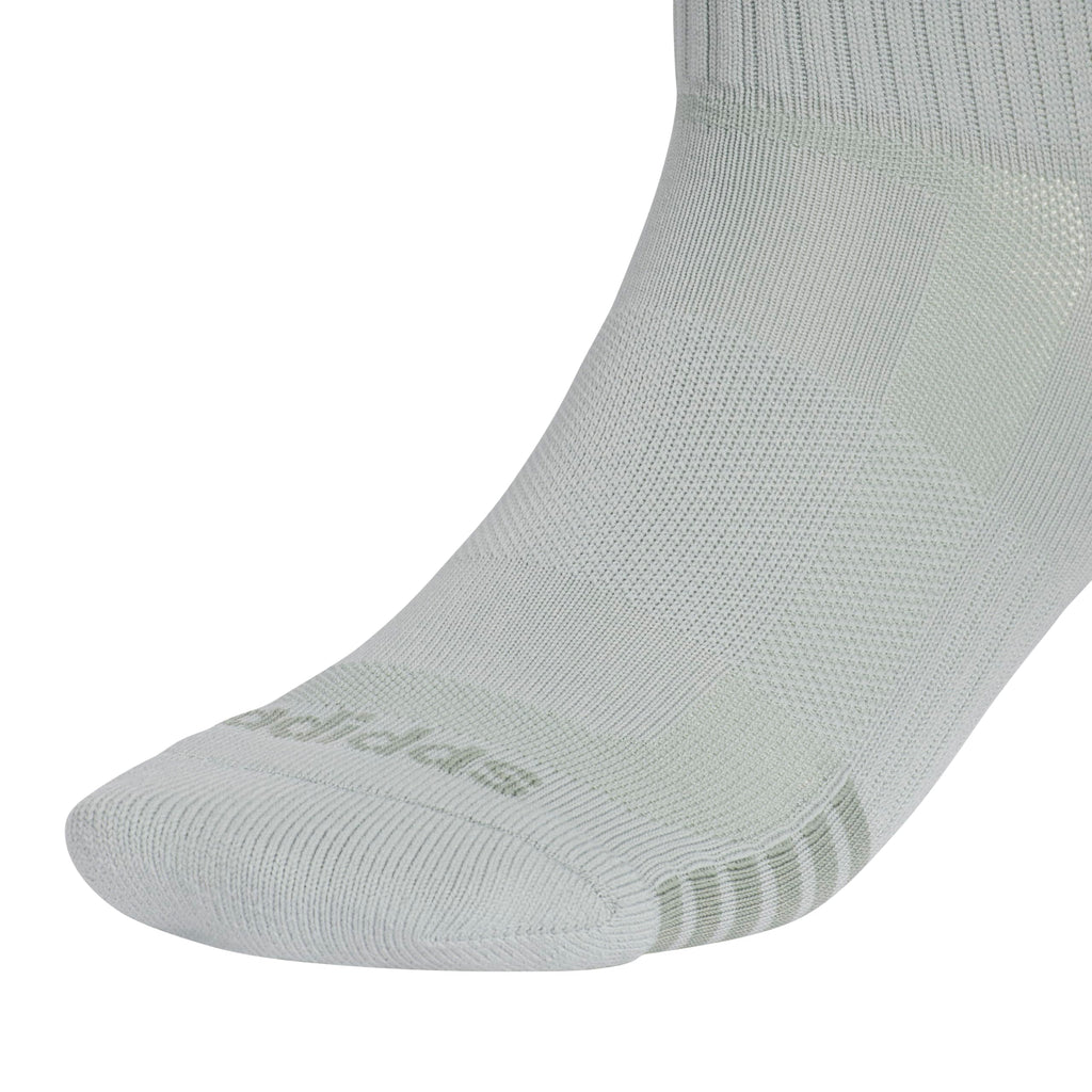 adidas Mens Tech High Quarter Socks (3 Pairs) Performance & Training
