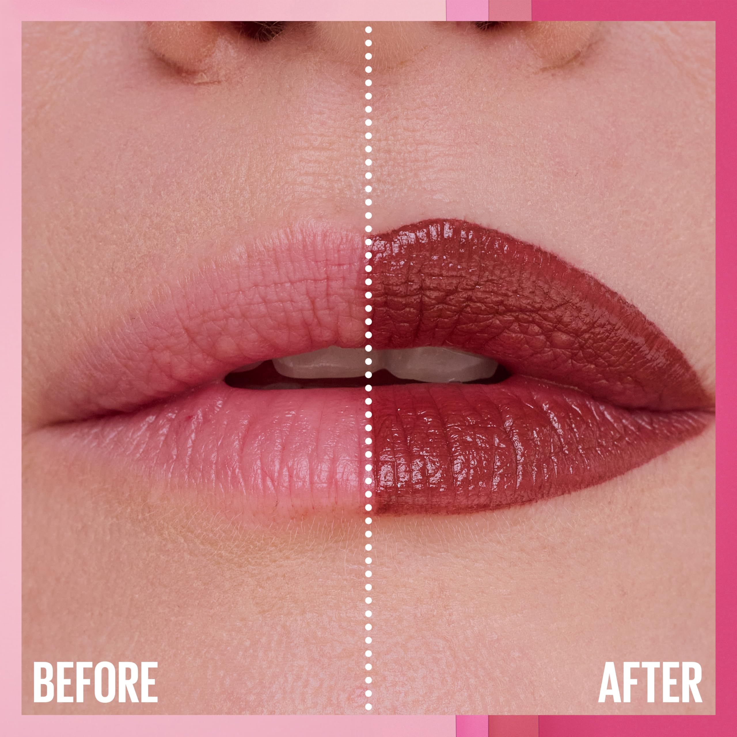 MAYBELLINE Serum Lipstick, Hydrating Lip Makeup with 8HRs of Lip Plumping Moisture with Hyaluronic Acid + Oil Blend, Hold The Door (Midtone Mauve Matte)