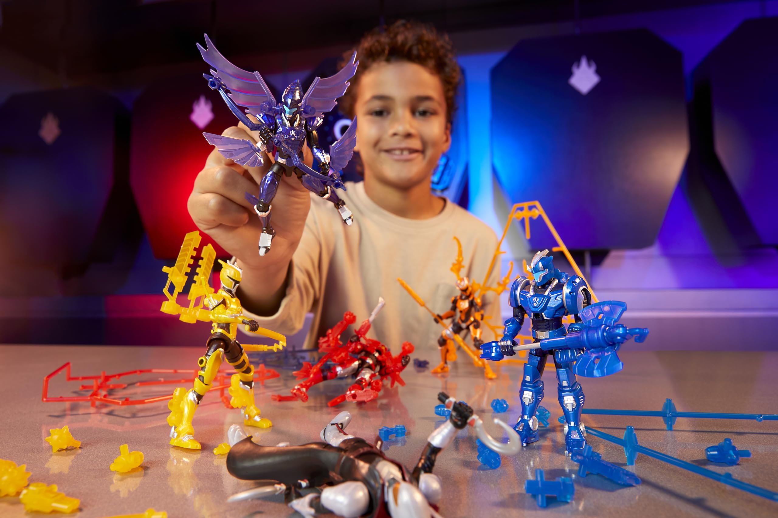 Armorsaurs Pteranodon Pilot (Joon Park) Action Figure Toy, 3.75-Inch Poseable Figure with Interchangeable Armor Pieces and Transforming Weapon, Kids, Boy, Girls, Ages 6+
