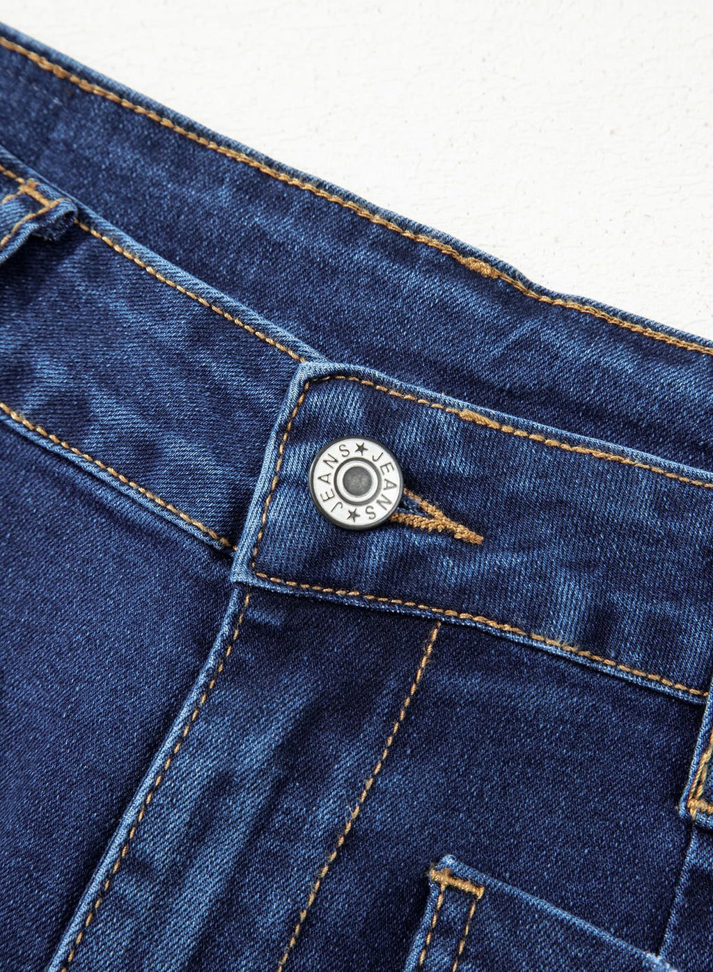 Sidefeel Women's Wide Leg Jeans High Waisted Straight Leg Stretchy Trendy Loose Zimbaplatinum Ankle Denim Pants Dark Blue Size 18