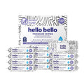 Hello Bello Premium Wipes, Designed for Sensitive Skin with Chamomile & Aloe Extracts, Playful Sketches (12 Resealable Packets = 720 Total Wipes)