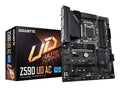 GIGABYTE Z590 UD AC (LGA 1200/ Intel Z590/ ATX/ Triple M.2/ PCIe 4.0/ USB 3.2 Gen 2/ Intel Wireless-AC/ 2.5GbE LAN/ Motherboard)
