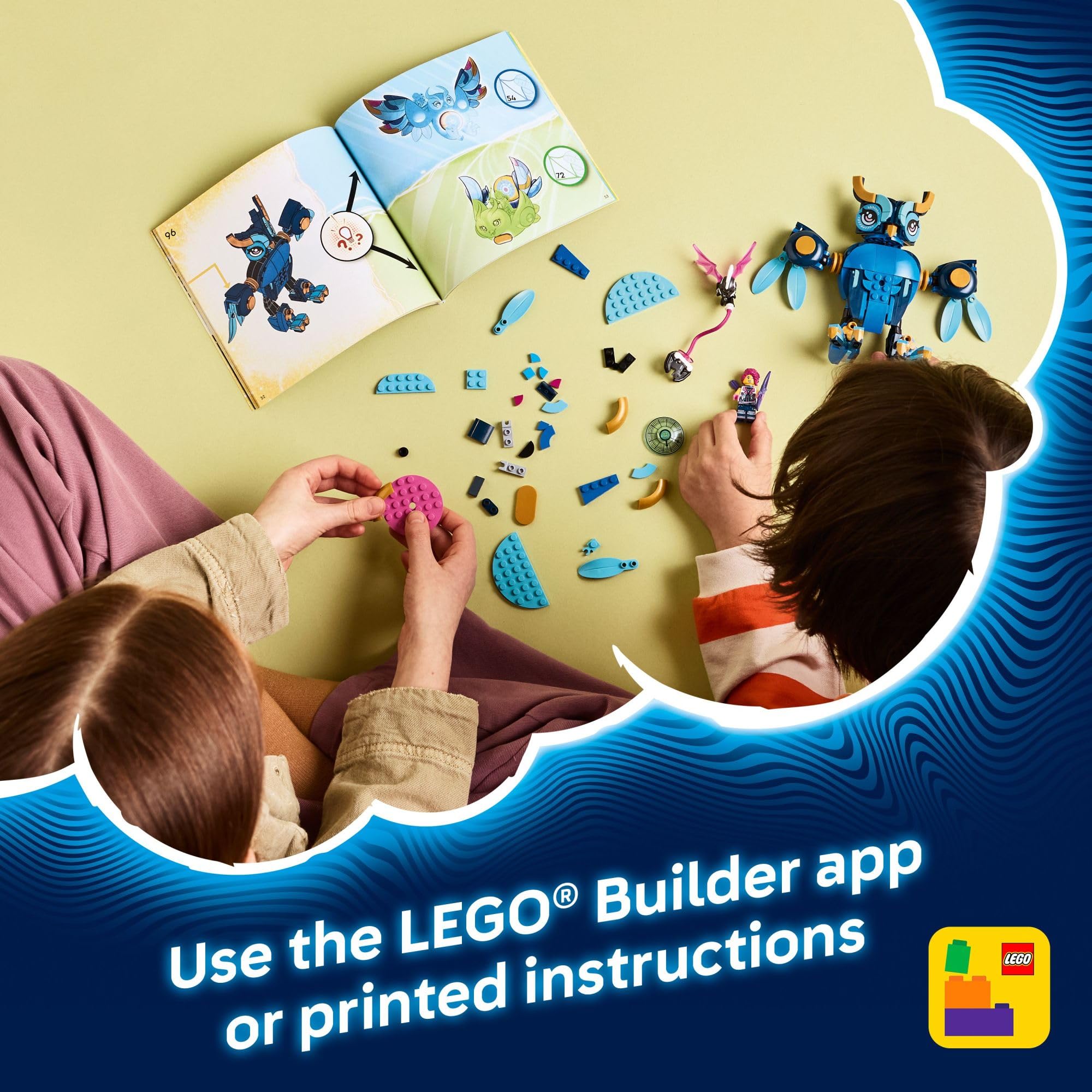 LEGO DREAMZzz Zoey’s Time Owl Building Toy - Pretend Play Set for Girls & Boys - Storytelling Toy for Kids, Ages 8+, with 2 Construction Modes - Gift Idea for Birthdays & Holidays - 71494
