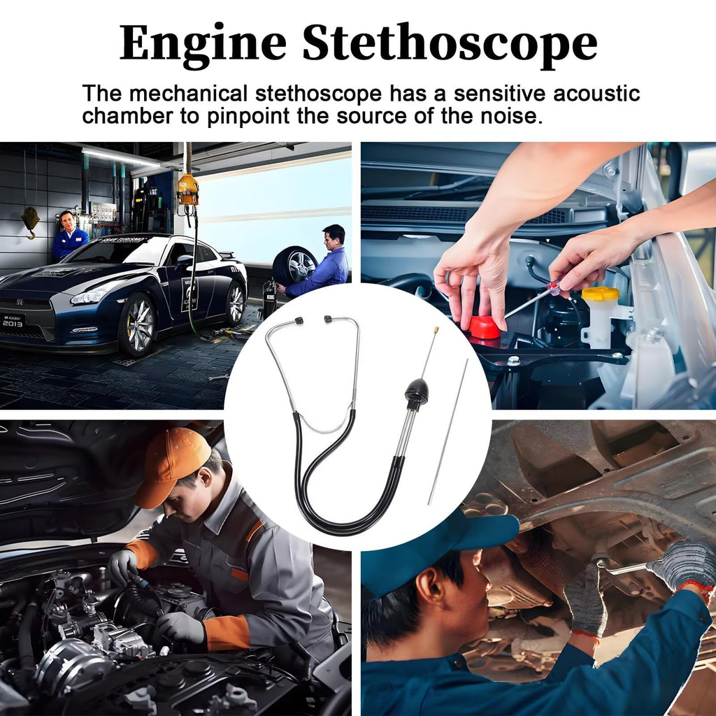 BFXM Car Mechanic Stethoscope, Automotive Stethoscope Engine Diagnostic Tool, Automotive Tools Universal for Car Truck SUV Motorcycle RV