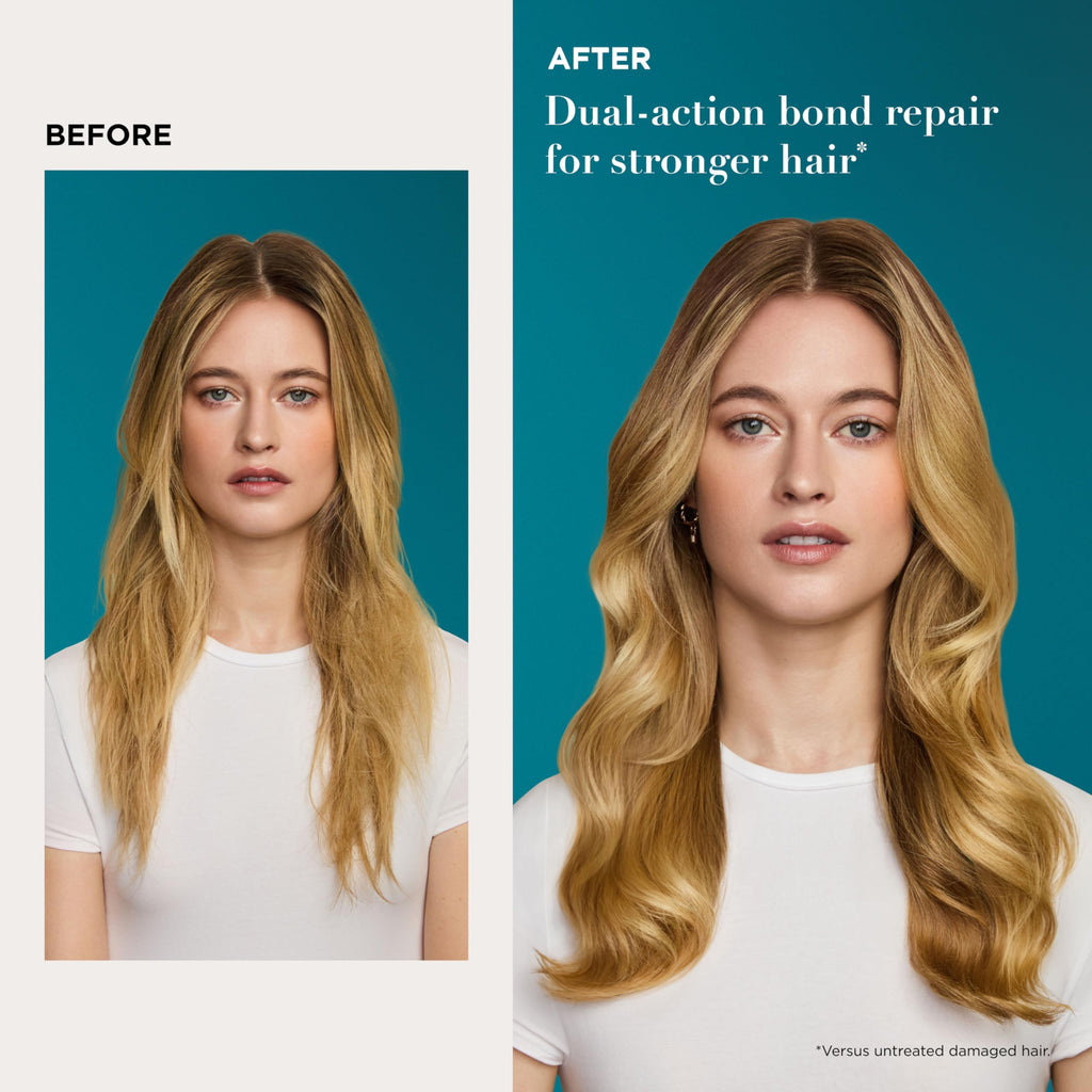 OGX Repair & Protect Bond Protein Repair 1-Minute Treatment Mask, Deep Conditioning Hair Mask Rapidly Repairs for Shiny, Smooth Hair That Lasts Between Washes, 6.7 fl. oz