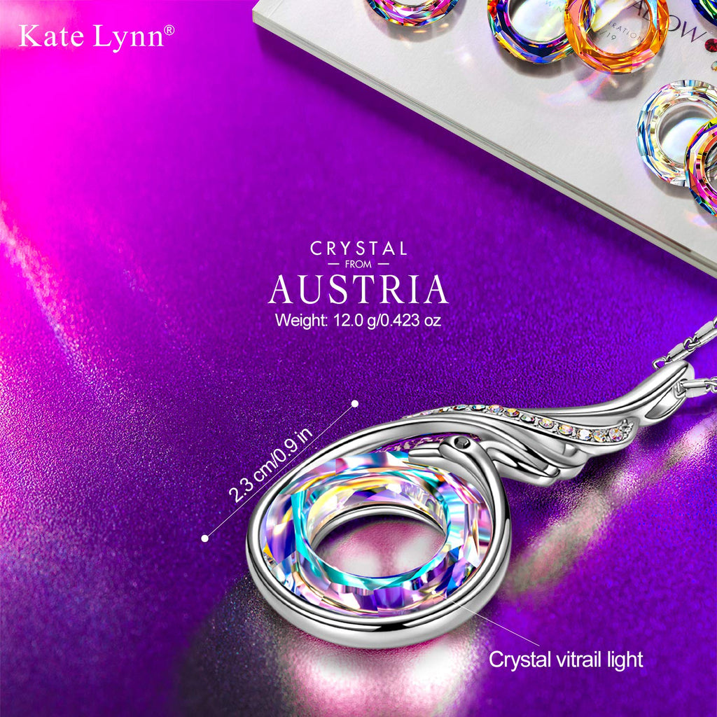 Kate Lynn "Rise From the Ashes Phoenix Earrings Necklace & Bracelet Set, Symbol of Luck and Renewal