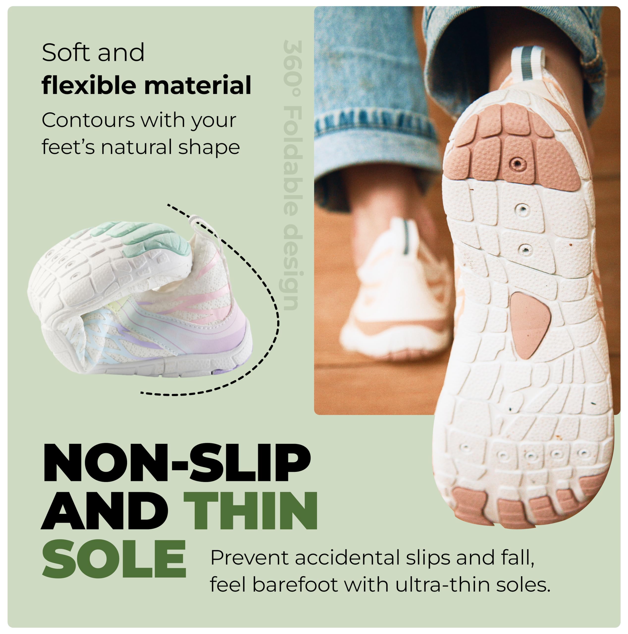 Hike Footwear HF Signature Healthy & Non-Slip Barefoot Lightweight Shoes Unisex, Walking and Daily Wear Comfort Leopard